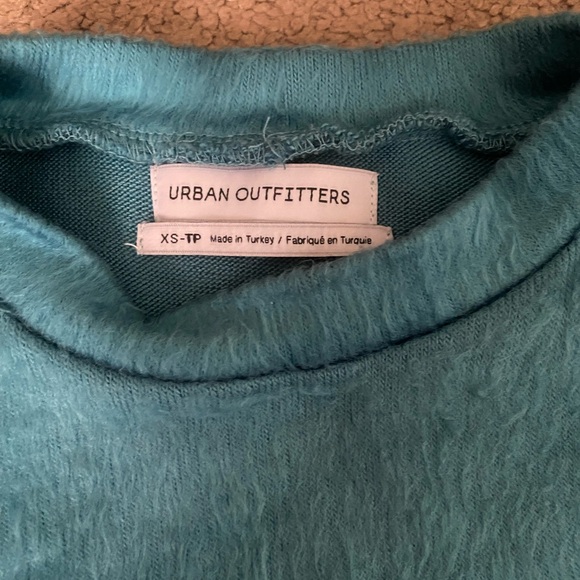 Urban Outfitters Electric Blue Fuzzy Long Sleeve Sweater - Picture 5 of 5